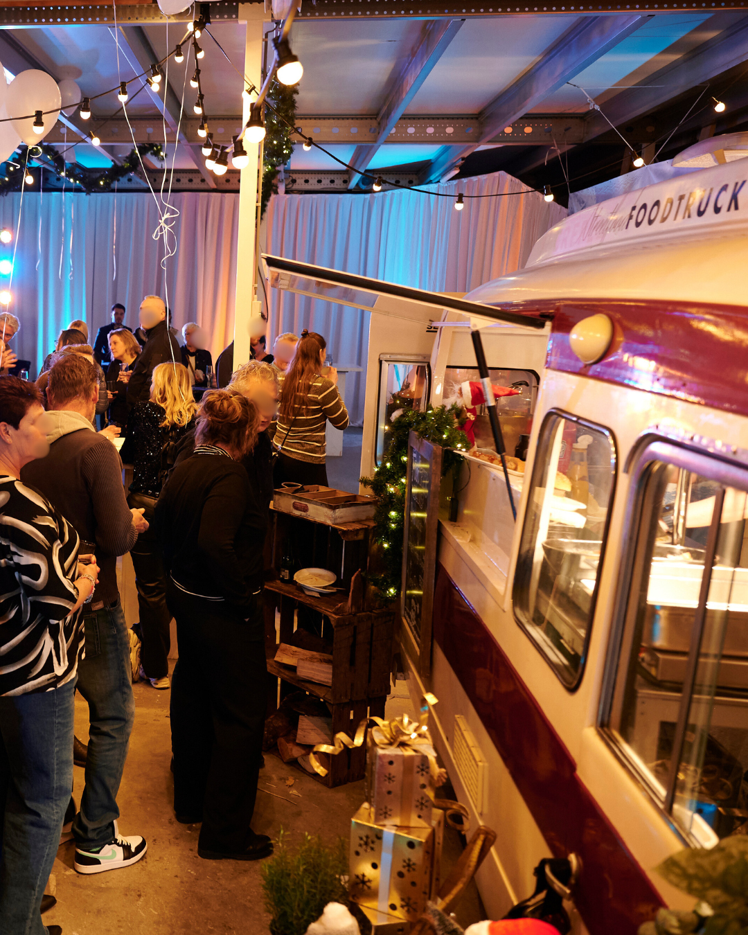 kerst foodtruck op locatie